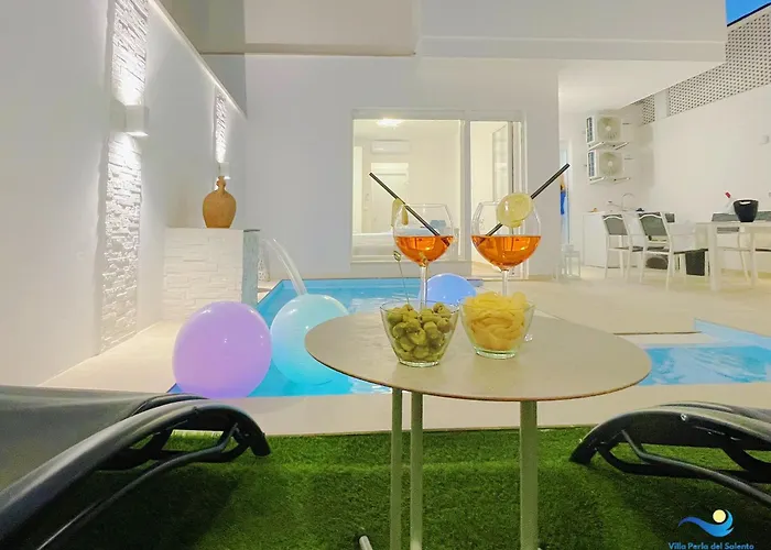 Perla Del Salento Con Piscina וילה *