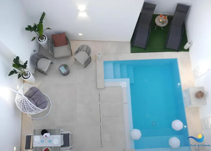 Villa Perla Del Salento Con Piscina Lido Marini
